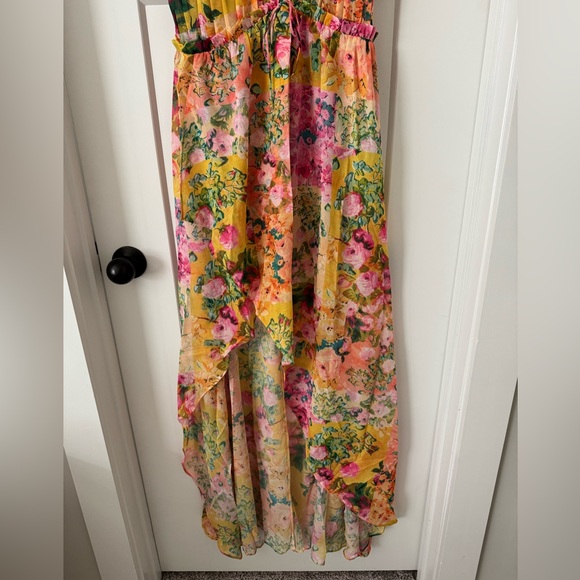 For love and lemons Madison floral high low maxi dress - Picture 7 of 12